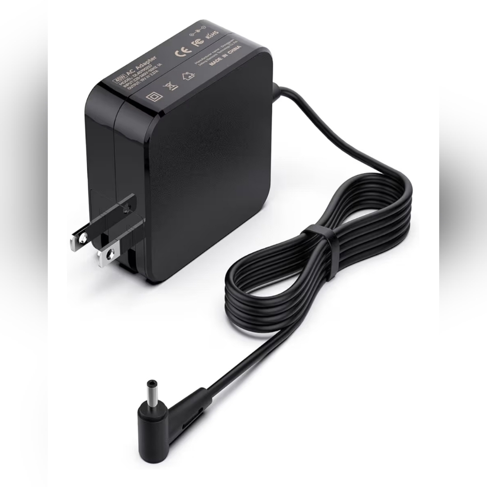 45W Laptop Charger for ASUS VivoBook ZenBook Chromebook 4.0mm Adapter